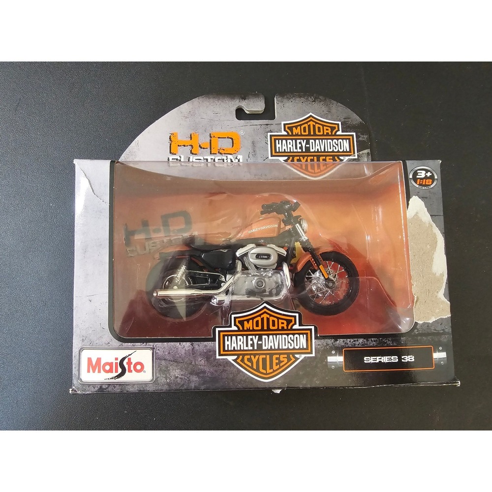 Maisto Harley-Davidson XL 1200N Nightster 1:18 Copper Diecast Series 38